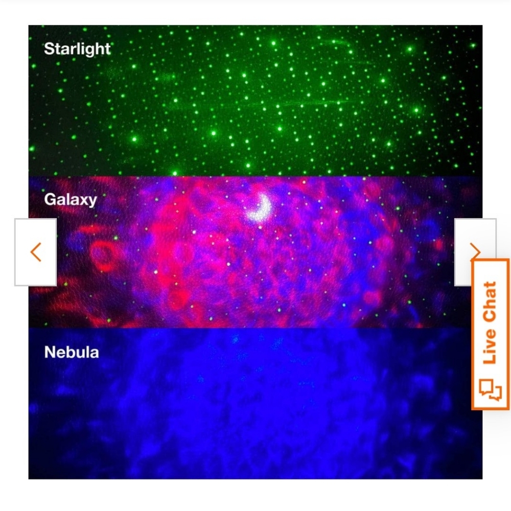 ColorGalaxy Starlight Projector - Picture 3 of 4